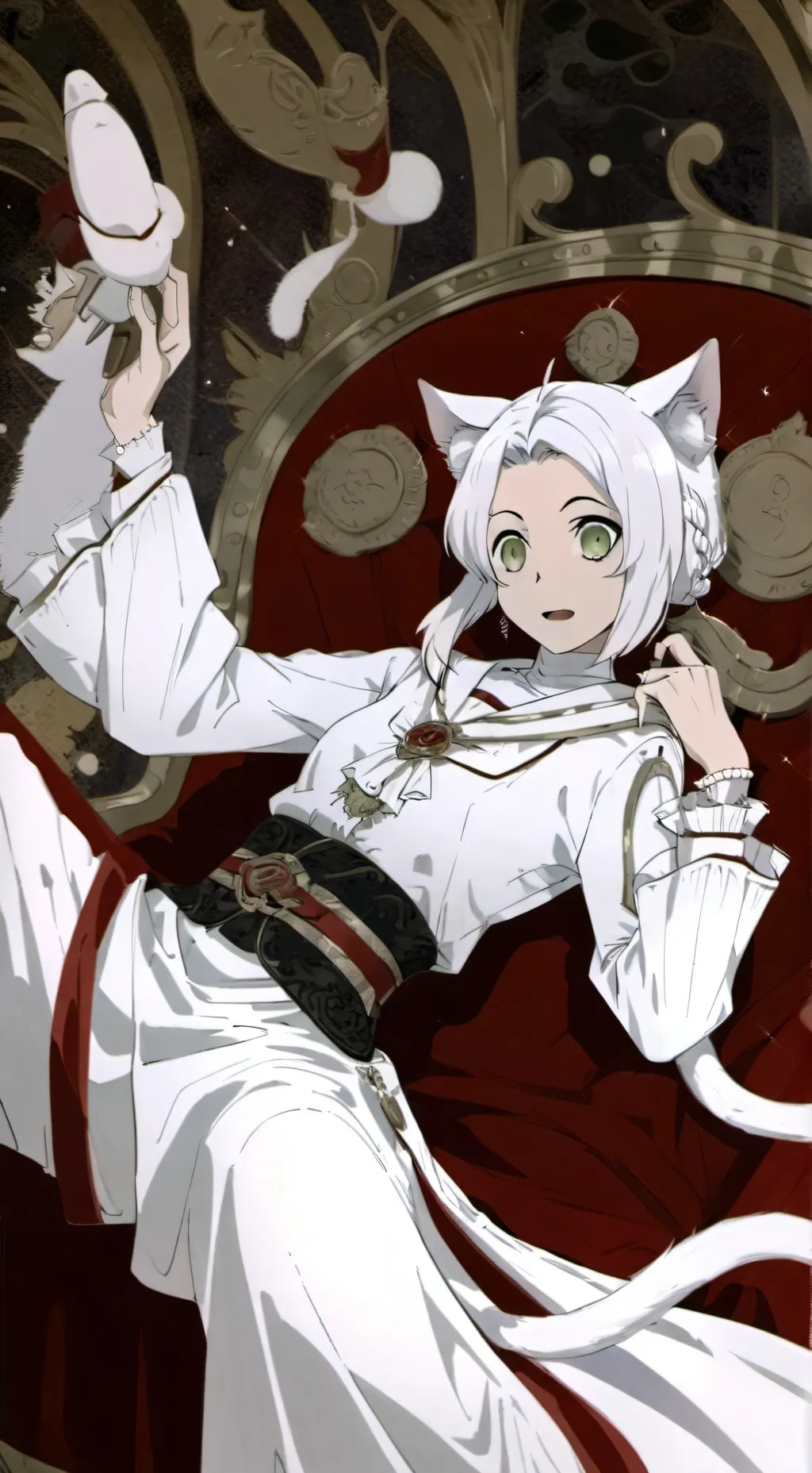 ai character: astro × dandy background