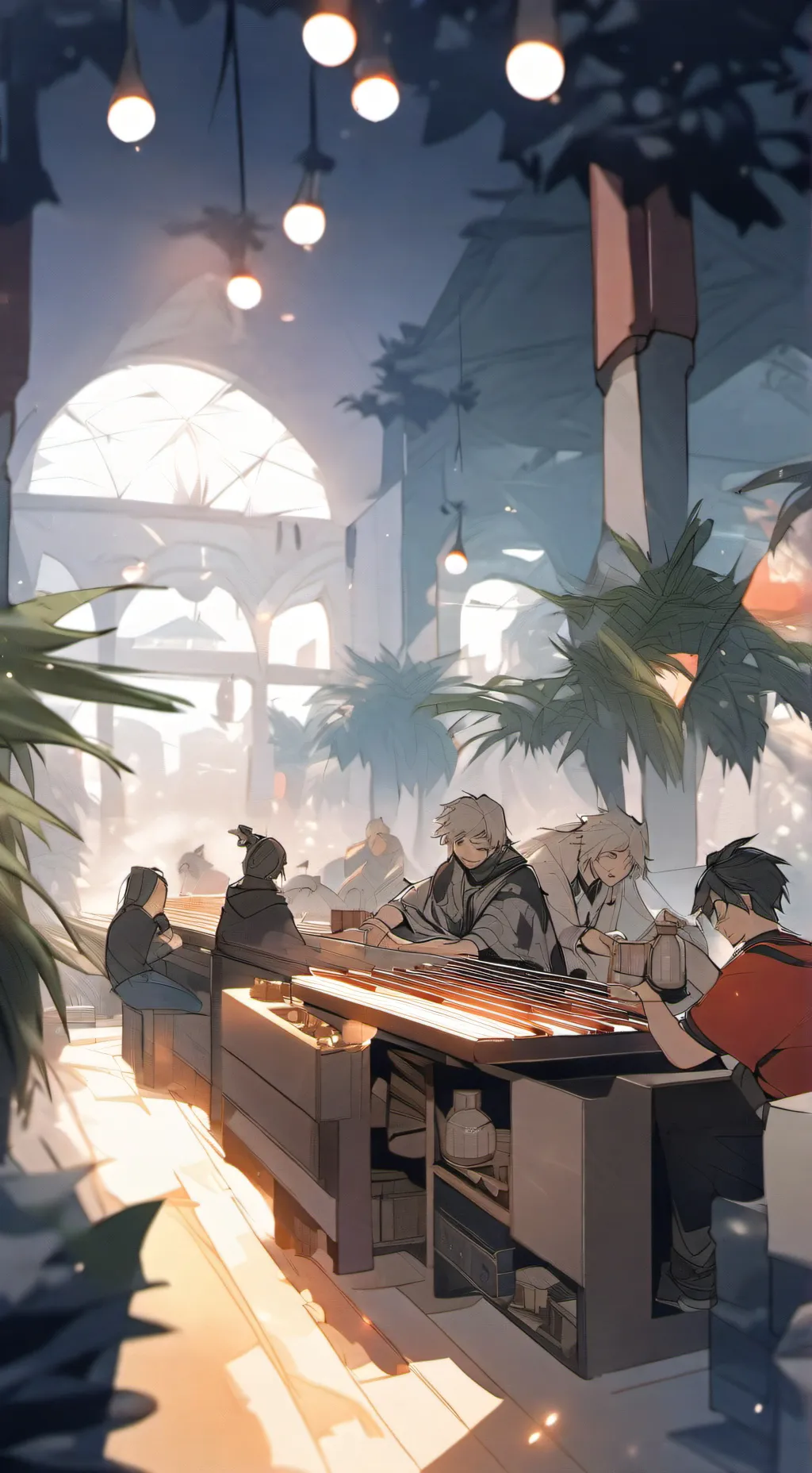 ai character: cocky man background