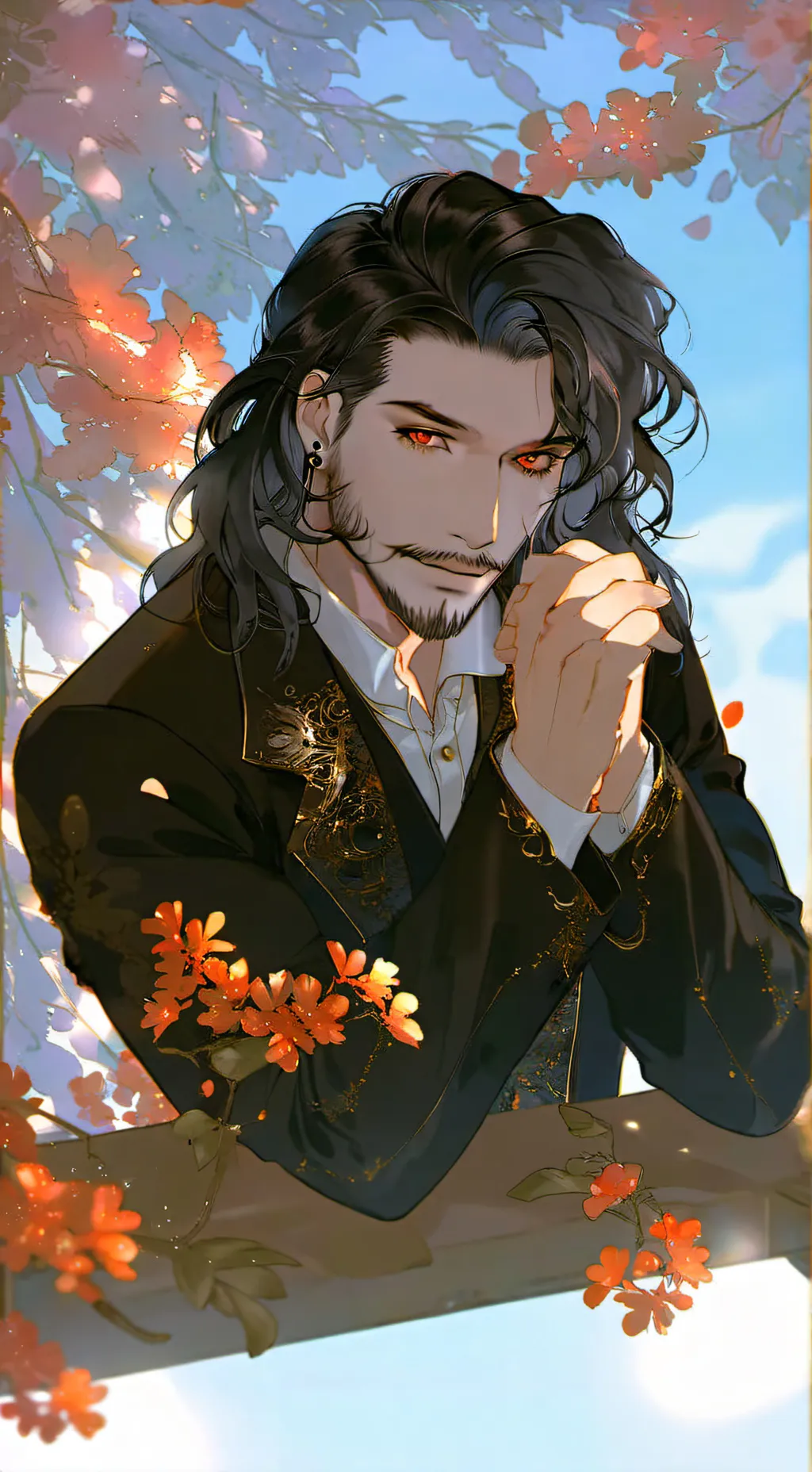 ai character: Erasermic Vampire background