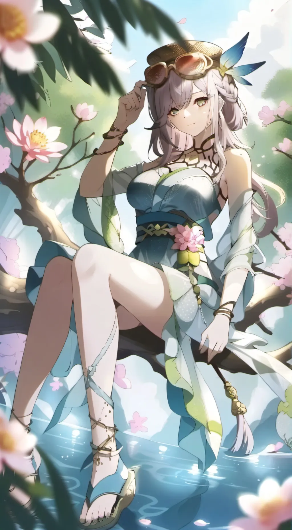 ai character: kny y tu background