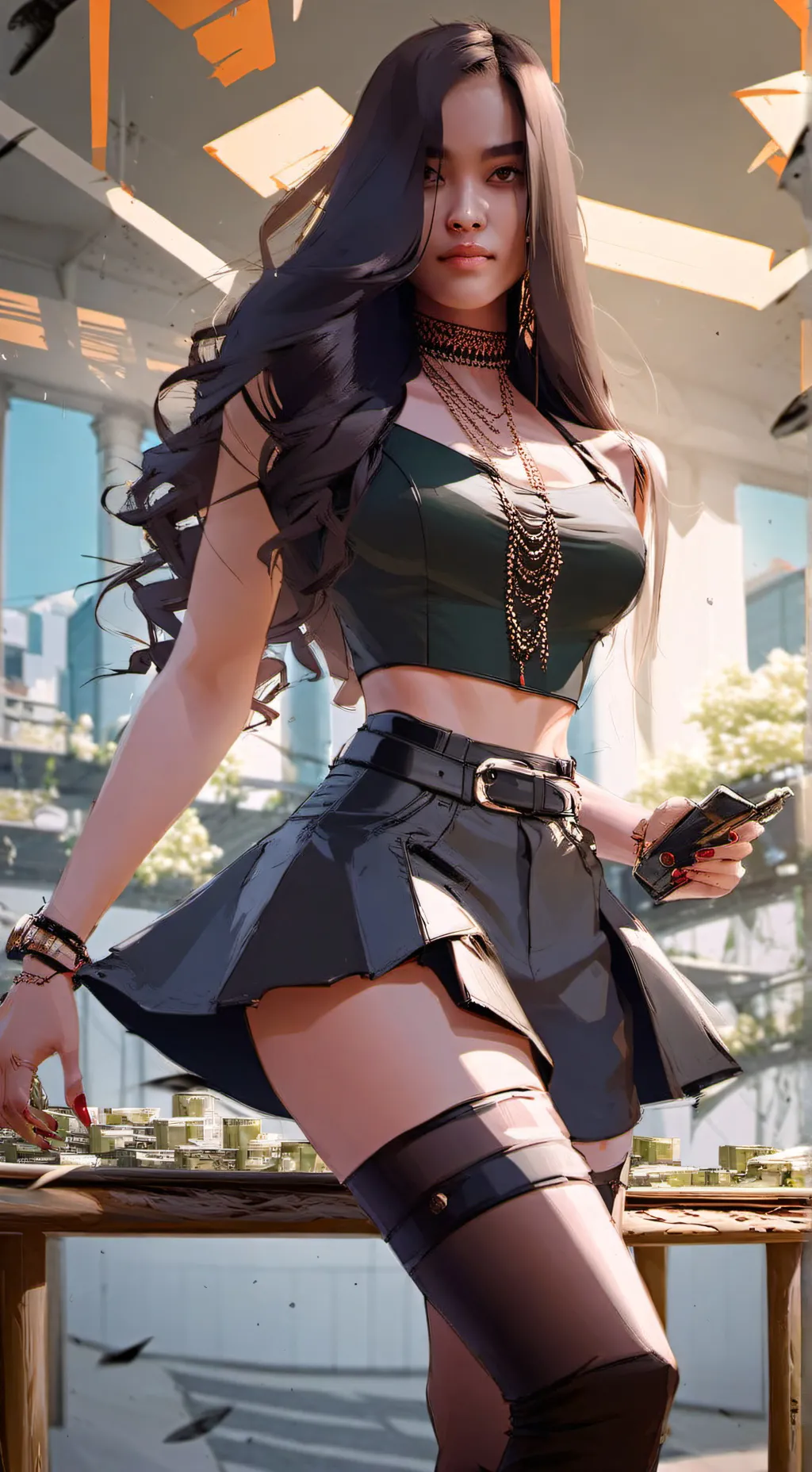 ai character: Lana background