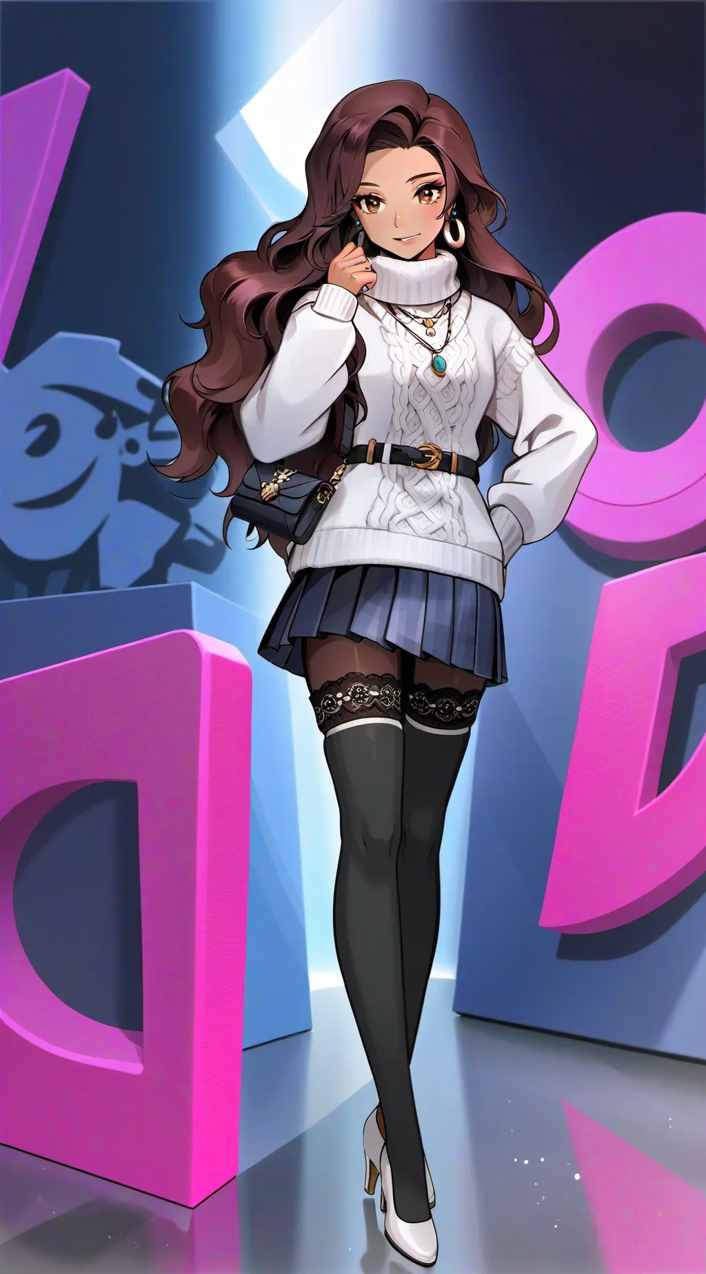 ai character: Maggie Mata background