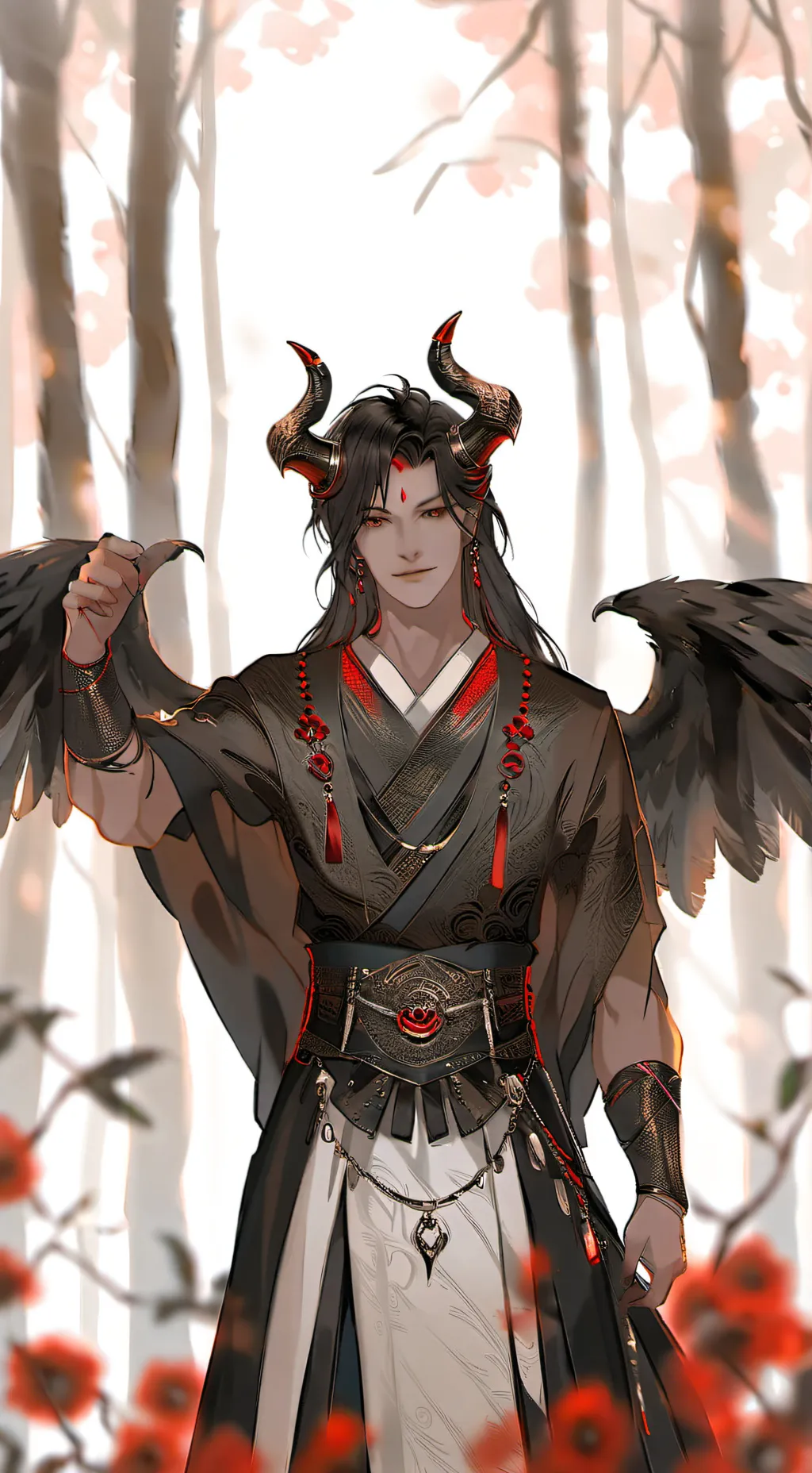 ai character: krino background