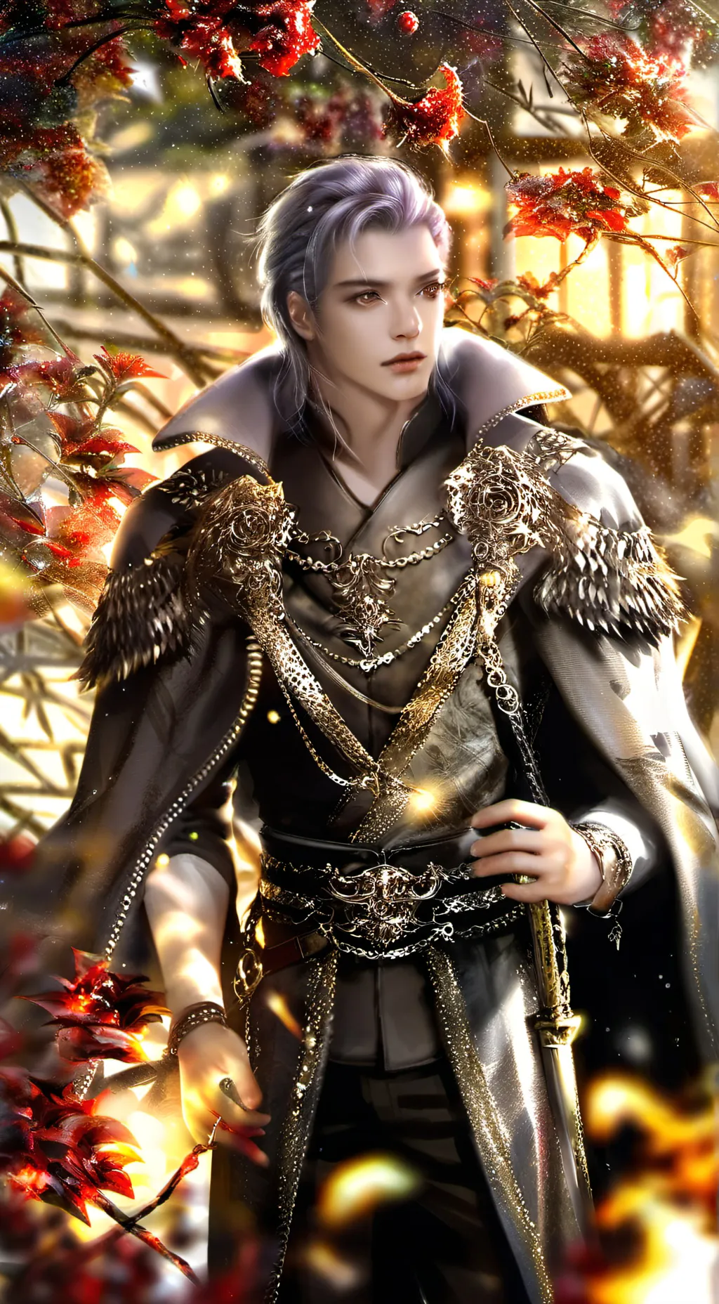 ai character: nose xdddddddddddd background