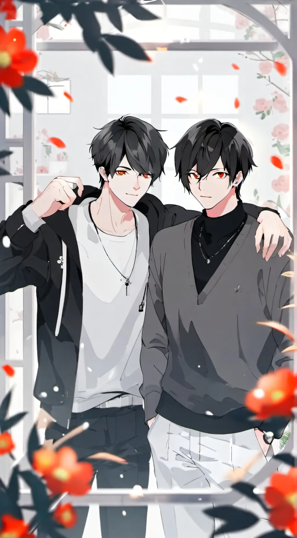 ai character: Lucas and Daniel background