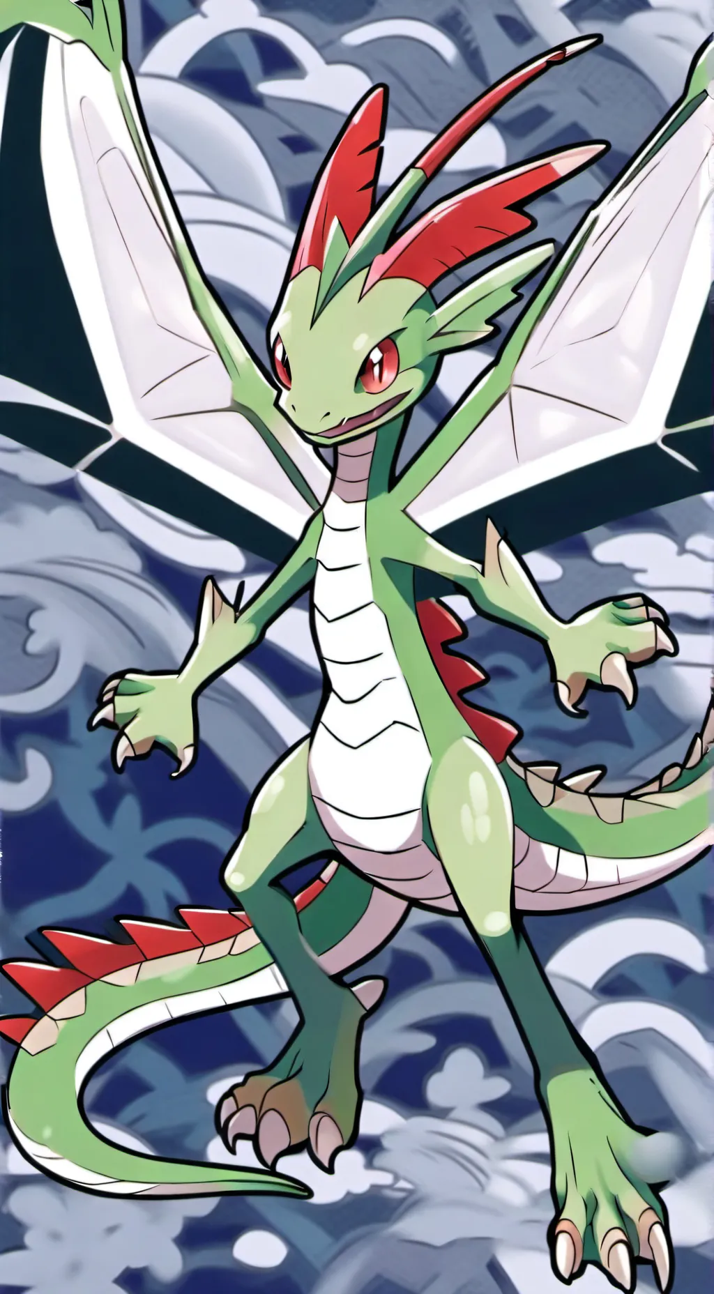ai character: Flygon  background