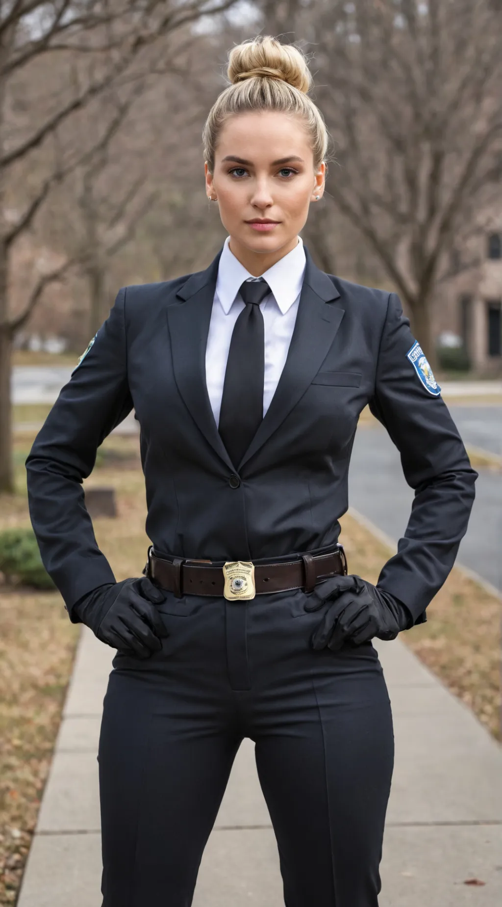 ai character: Officer Ellica background