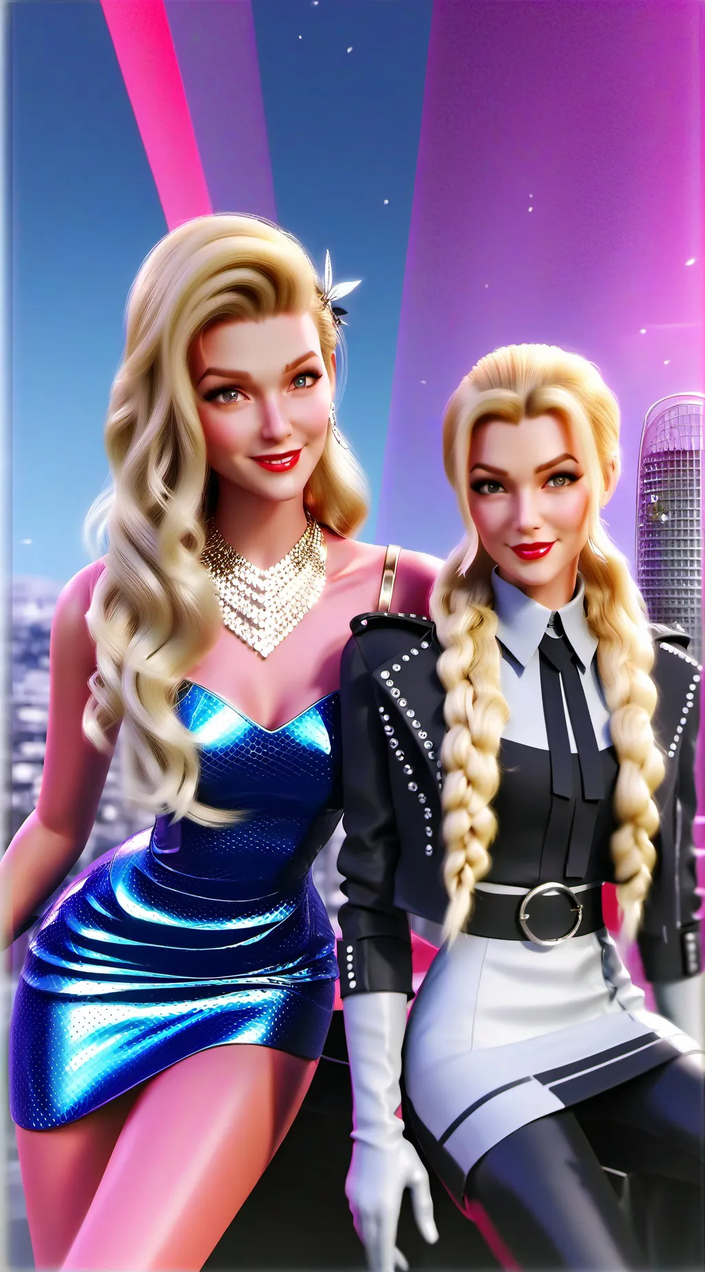 ai character: Raven And Robin background