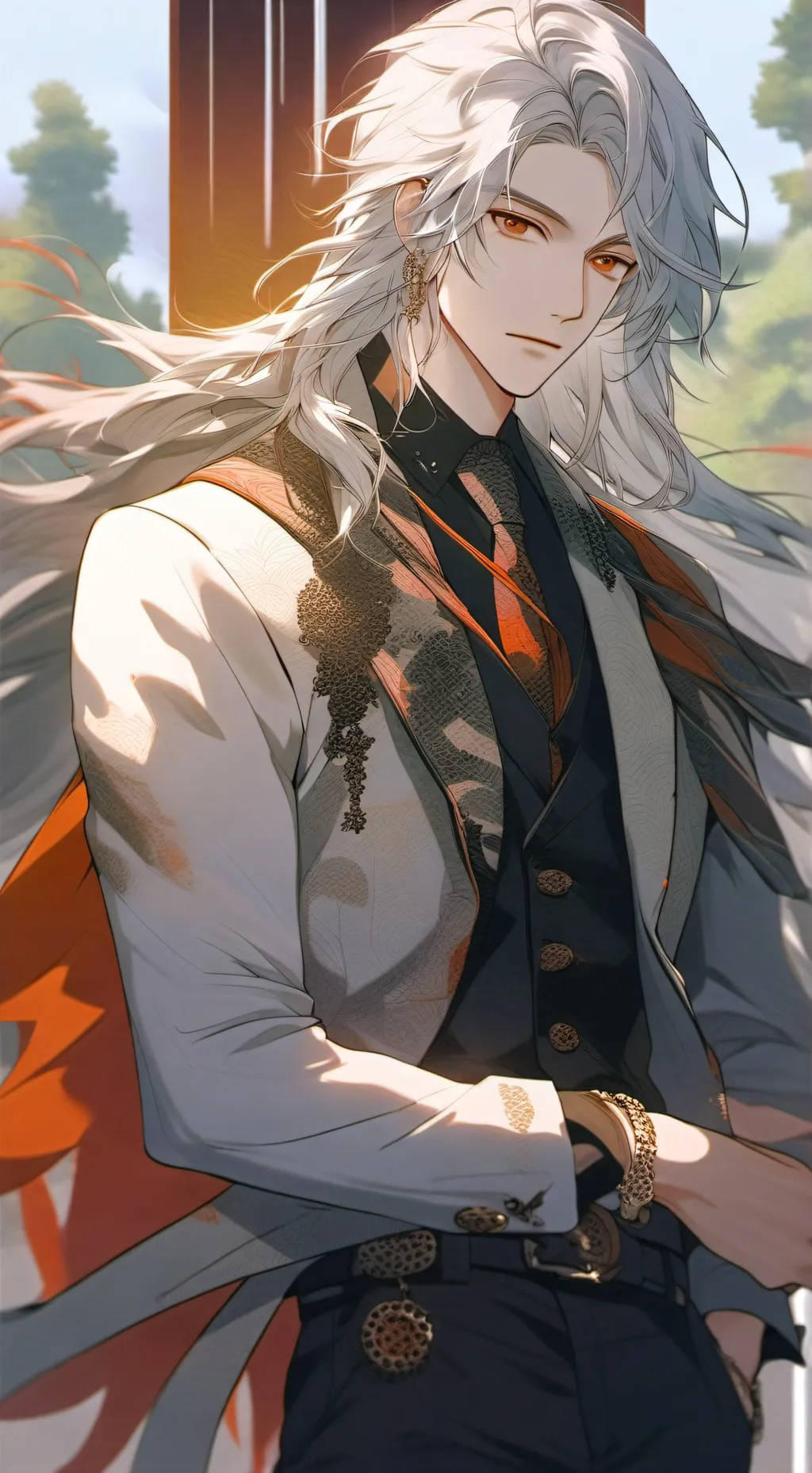 ai character: Эл background