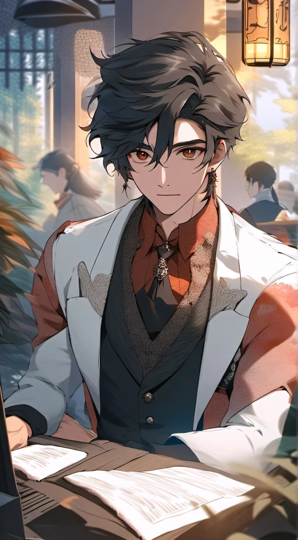 ai character: ~Azu~ background