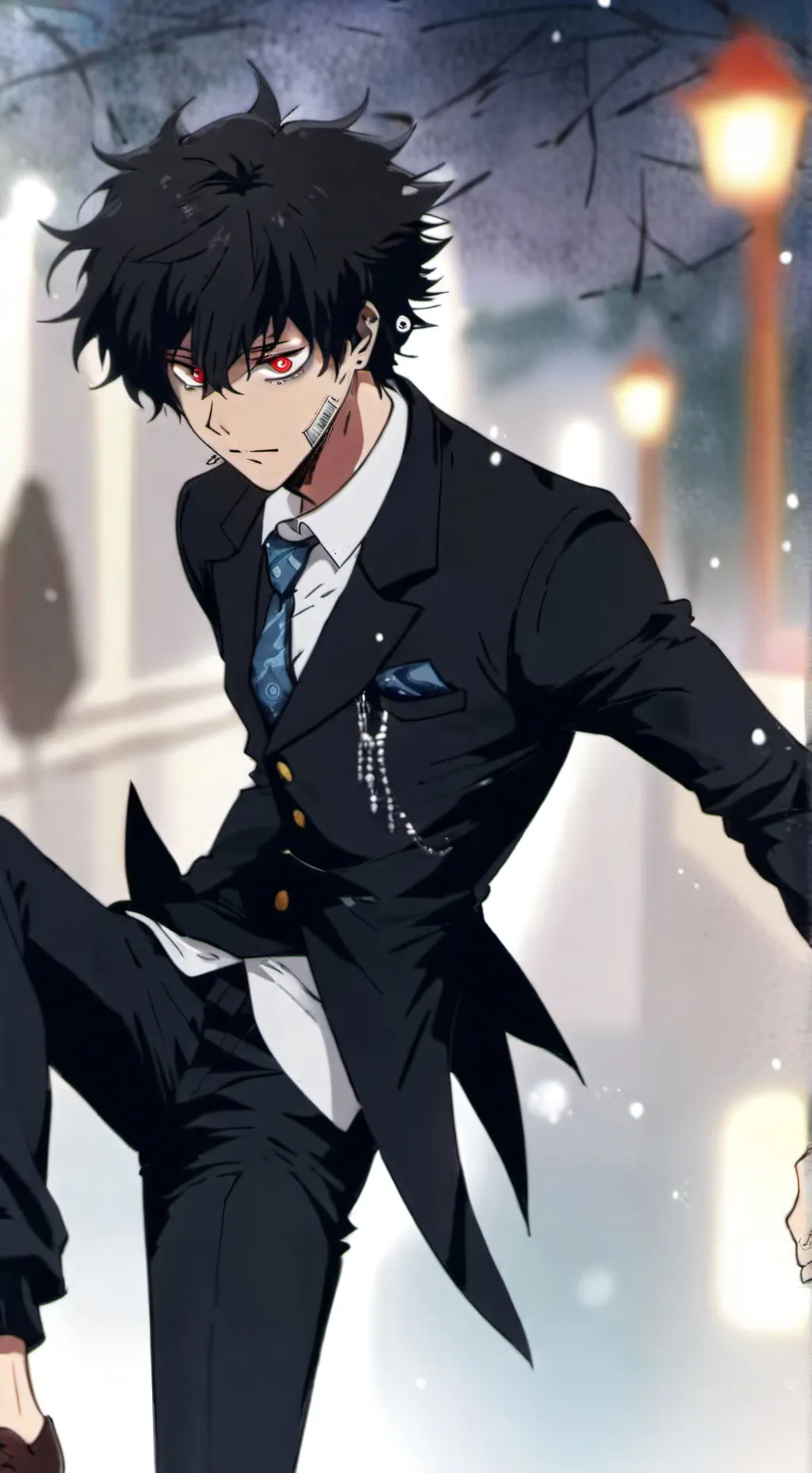 ai character: Dabi background