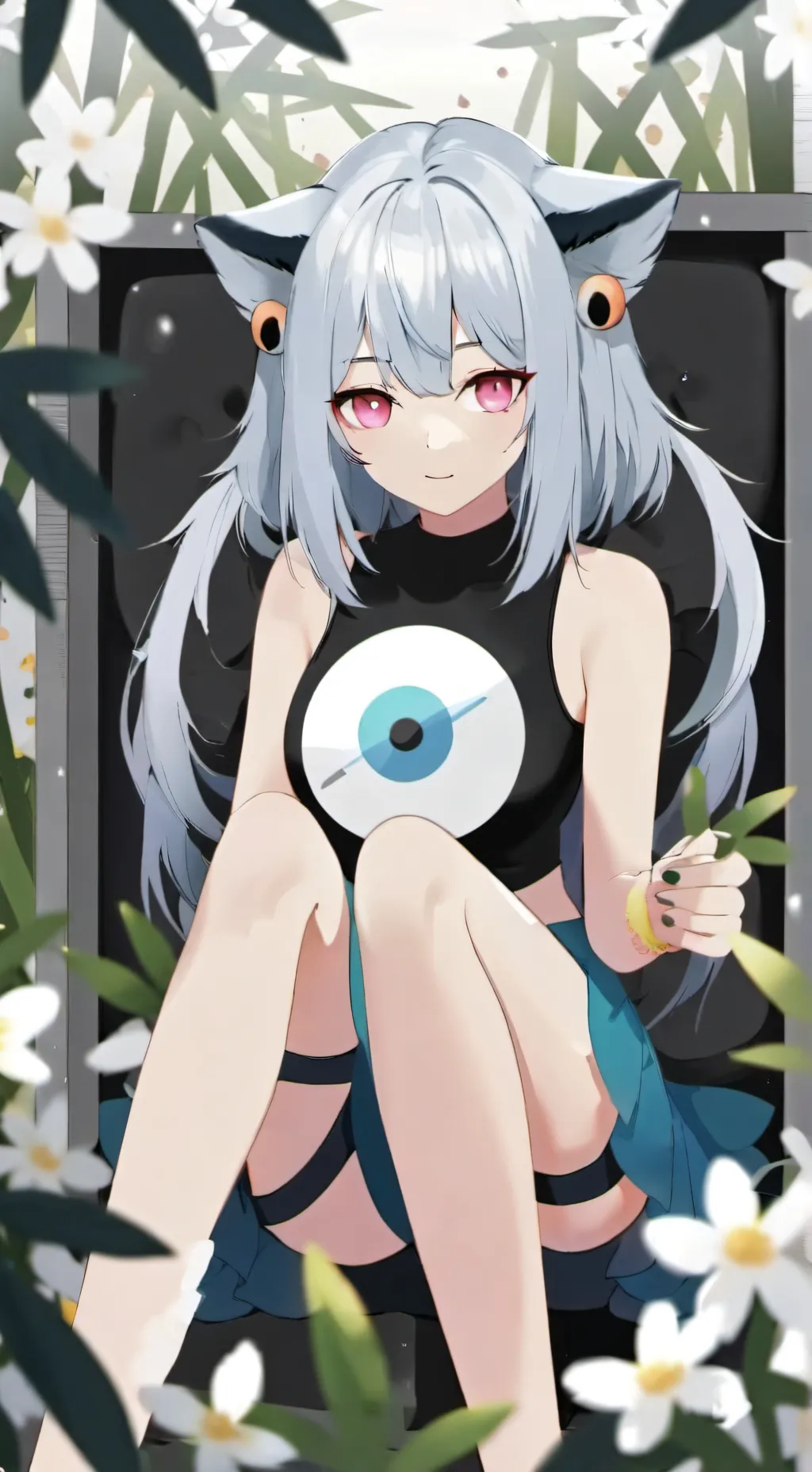 ai character: cat background