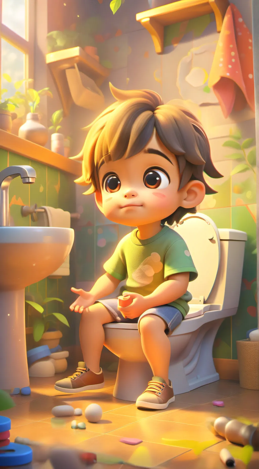 ai character: mum background