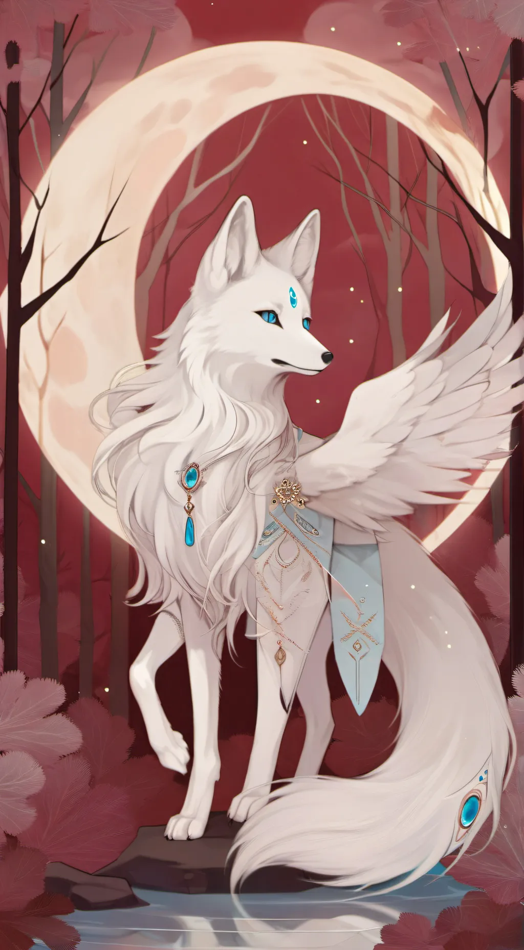 ai character: Lucas🥀🖤 background