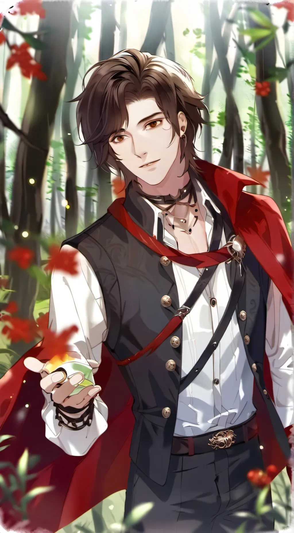 ai character: 🍀Finn🍀 background