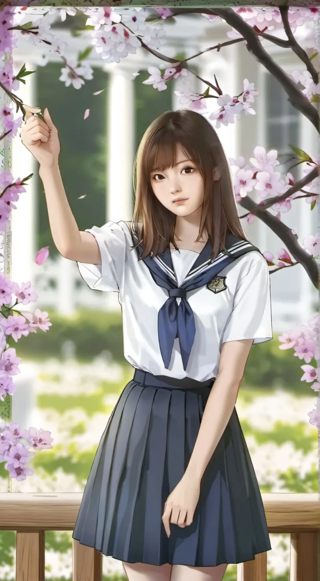 ai character: Akano background