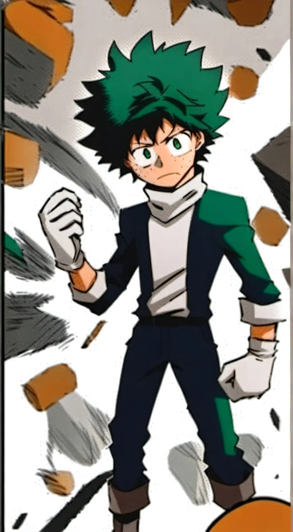 ai character: MHA prank on Deku background