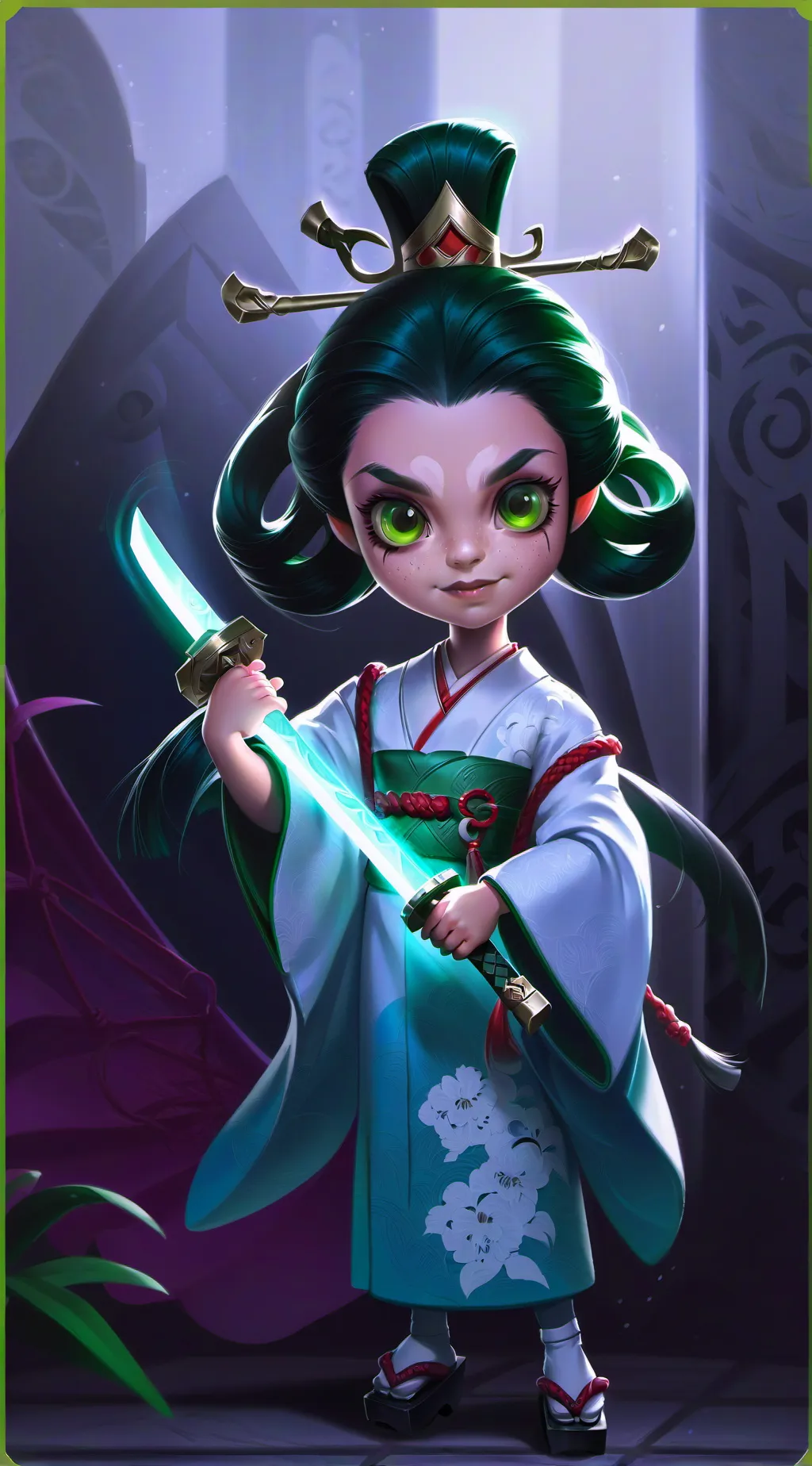 ai character: rengiyuu background