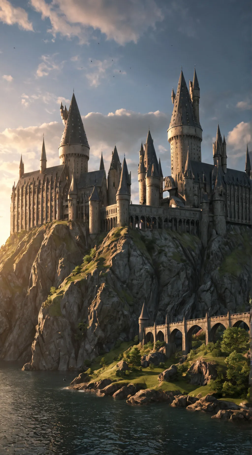 ai character: Potters sister  background