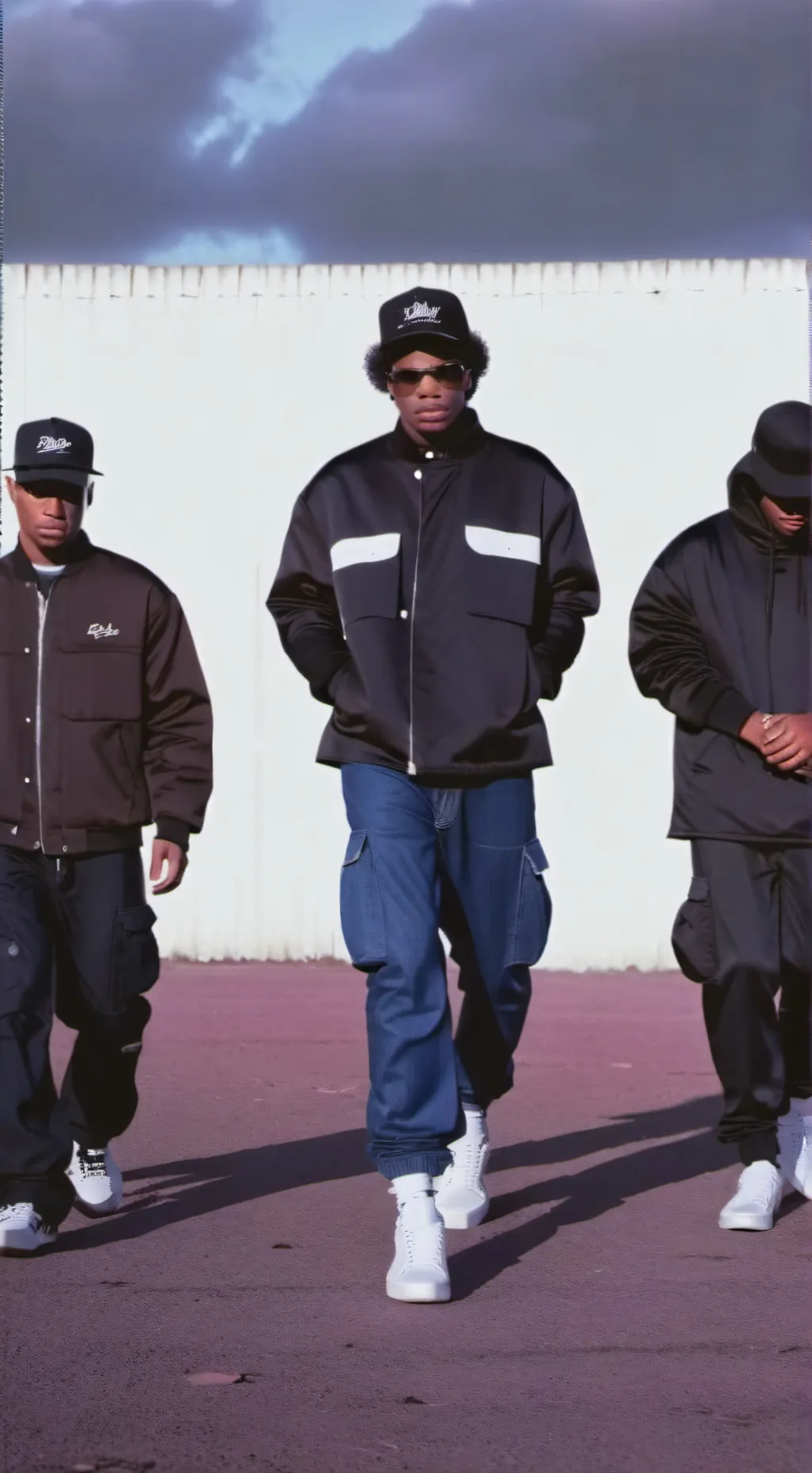 ai character: eazy e background