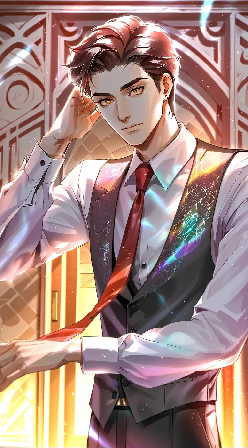 ai character: Witty Adversary background