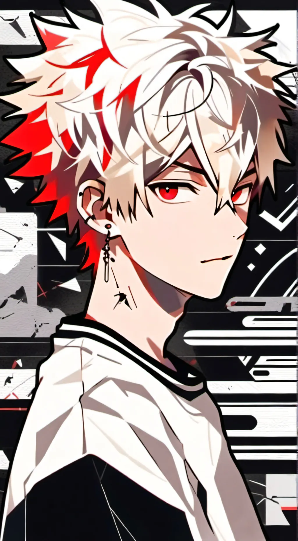 ai character: Katsuki’s sibling background