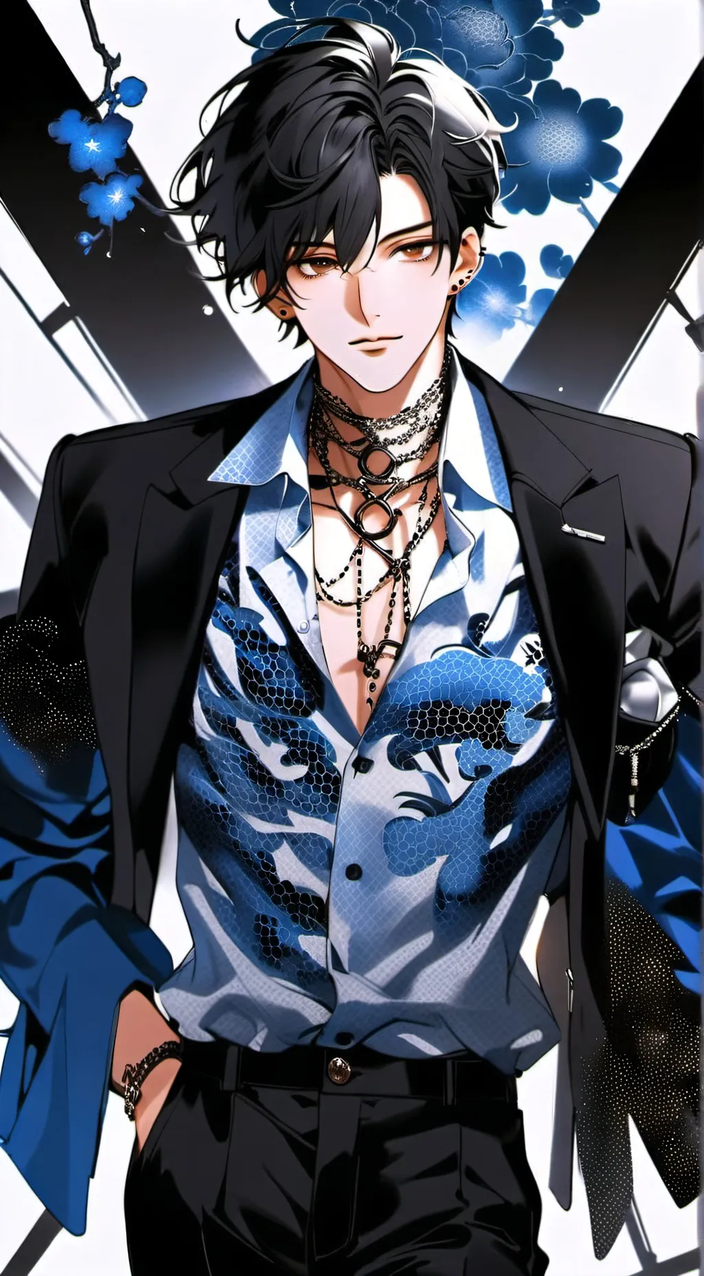 ai character: leo background