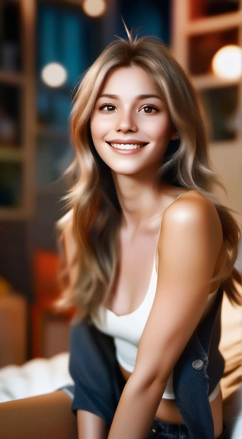 ai character: Sarah background