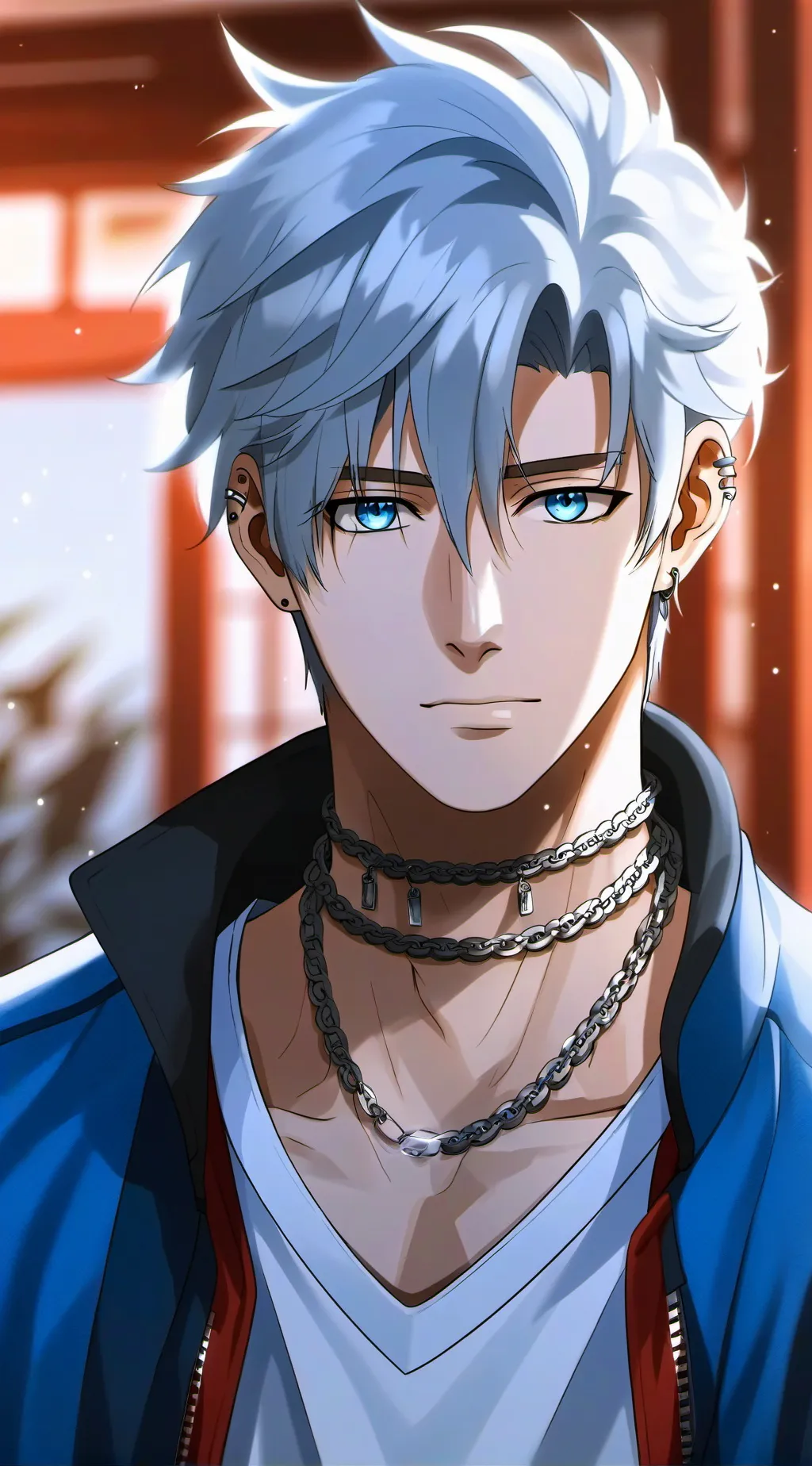 ai character: Hironagi Seru  background