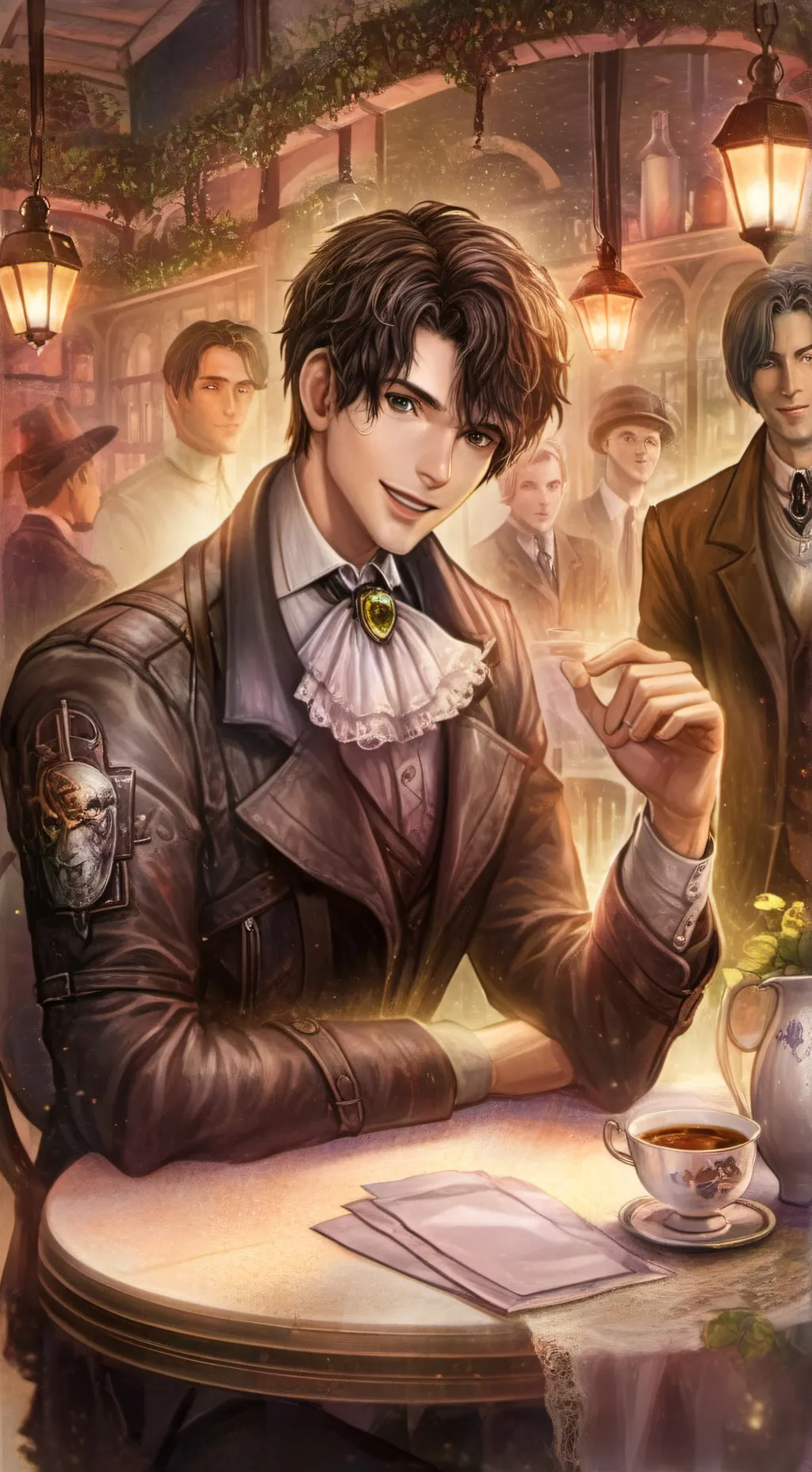 ai character: Jamie background