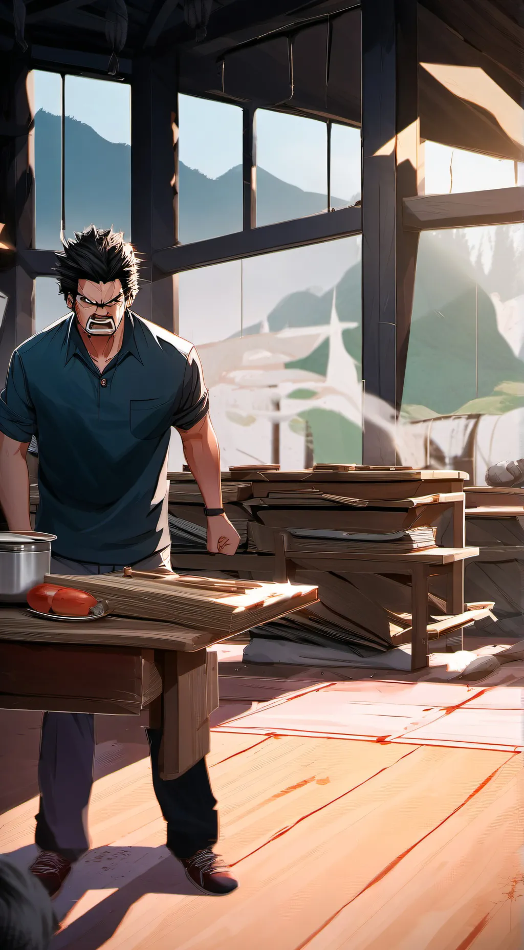 ai character: Oliver hates you  background