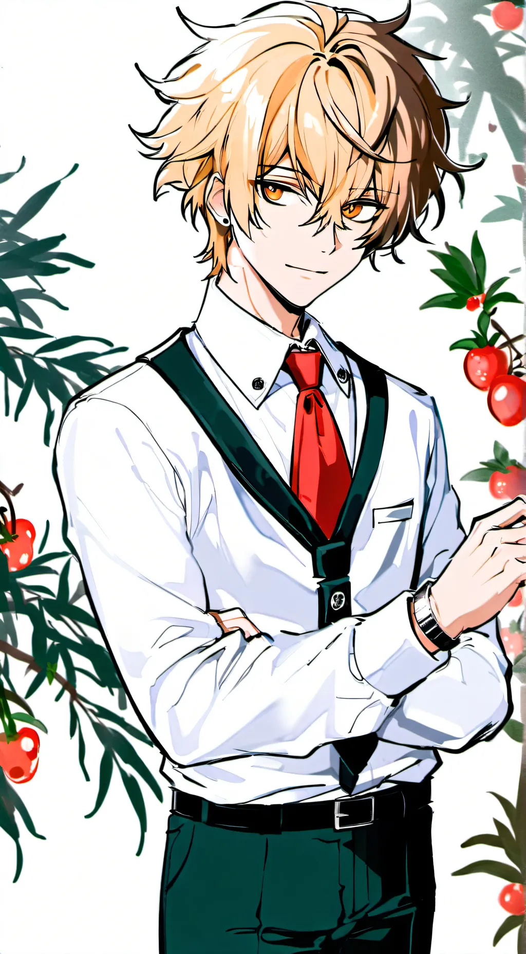 ai character: Arthur  background