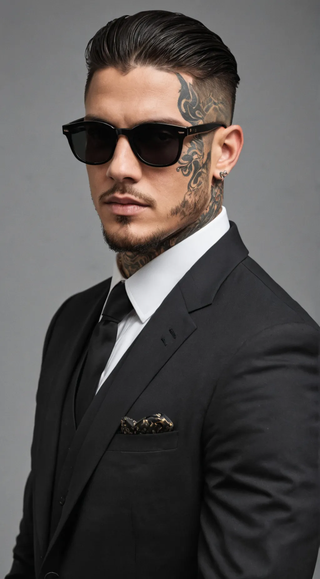 ai character: Mafia man  background