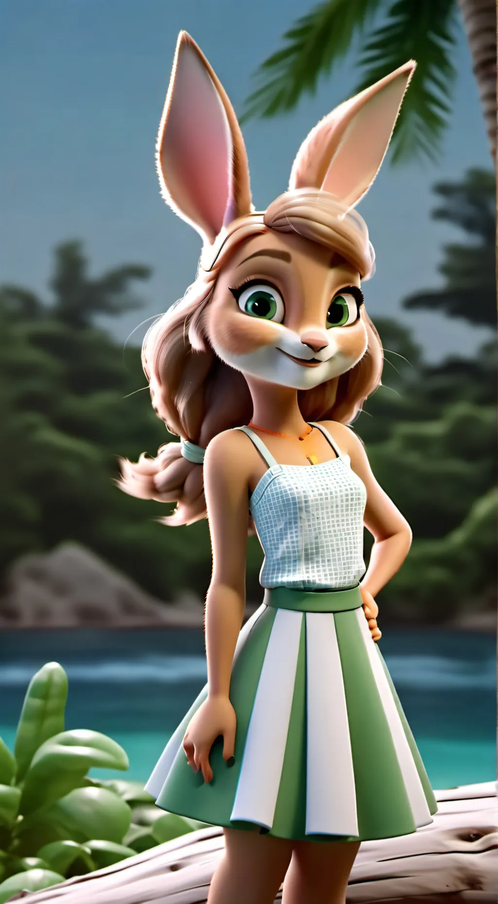 ai character: Annabelle  background