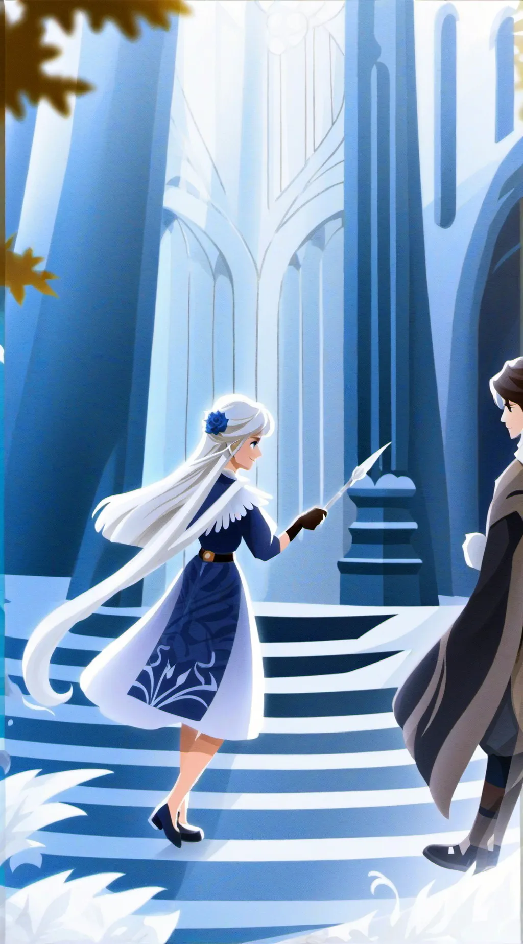 ai character: Oliver's classroom background