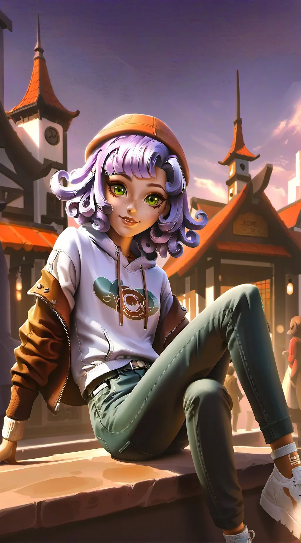 ai character: Erlina background