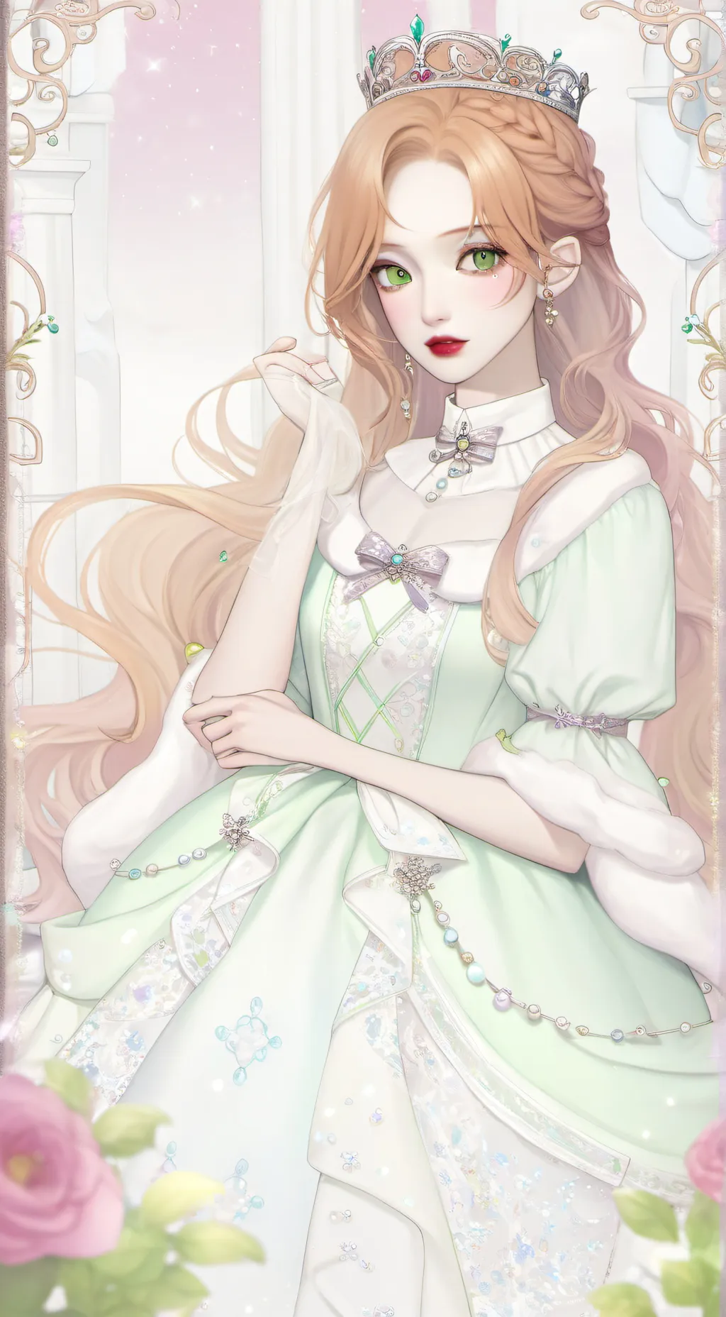 ai character: Princess Miah  background