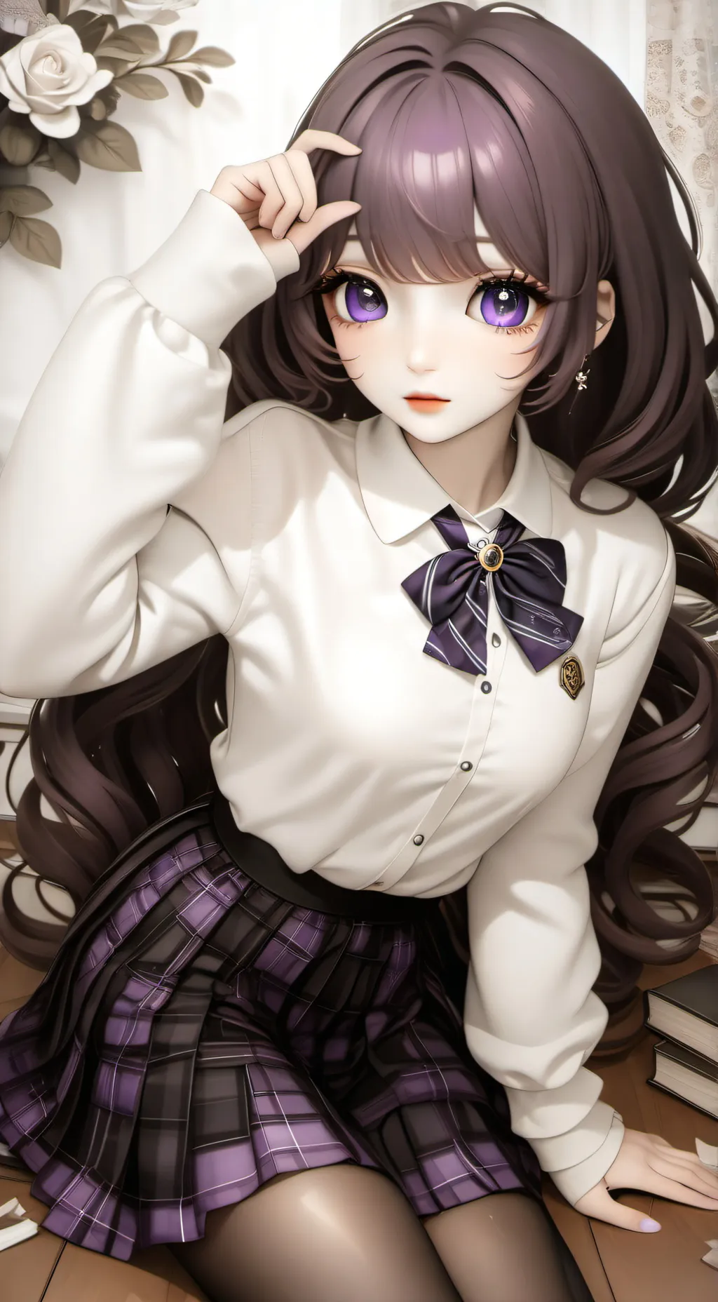 ai character: Angelina background