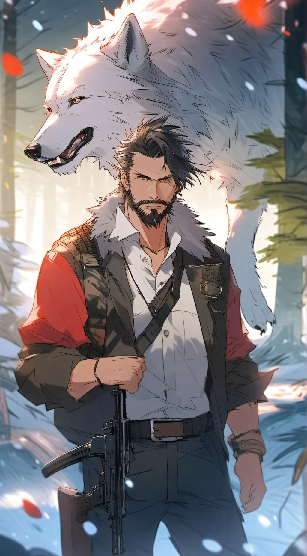 ai character: Ryan  background