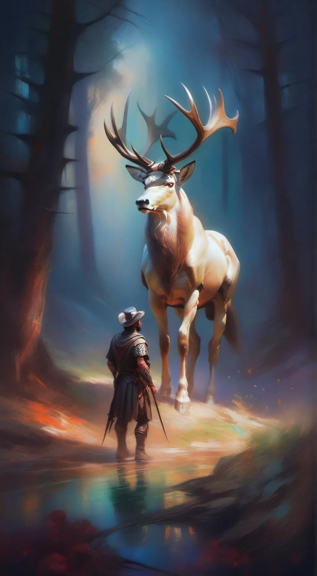 ai character: Orpheon Hunting background