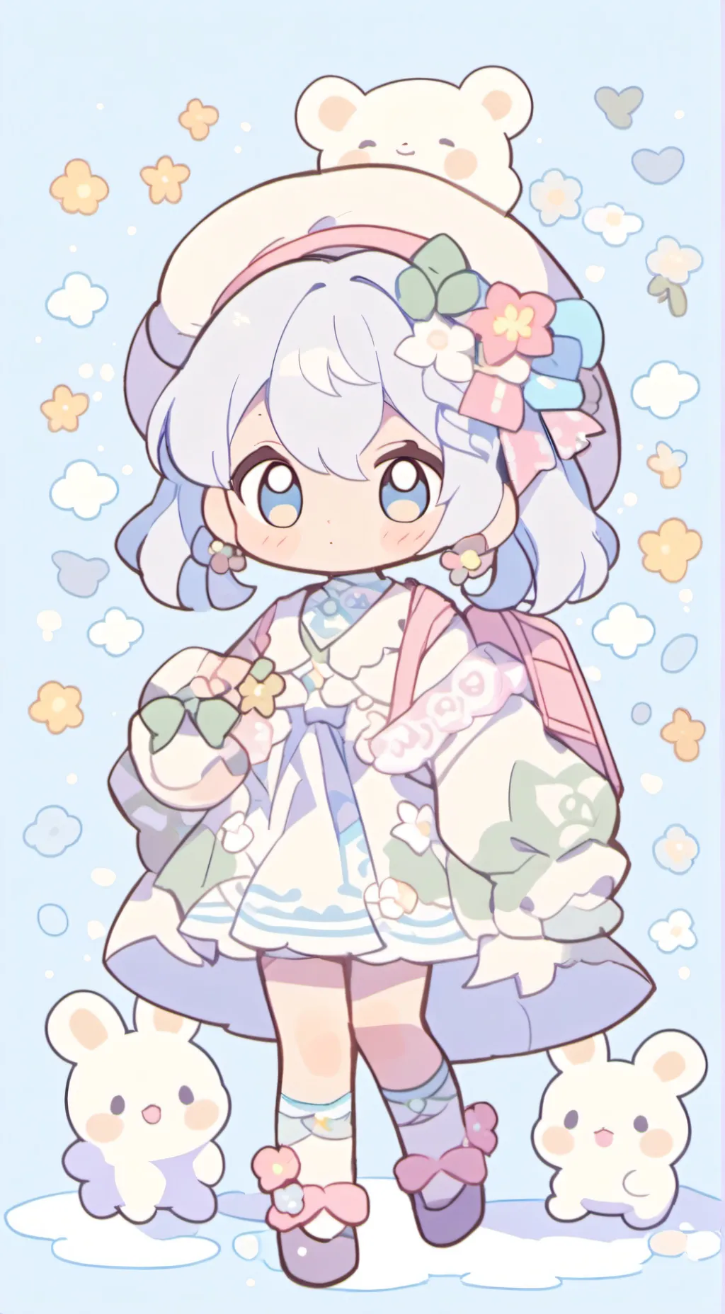 ai character: bebe lo pisan background