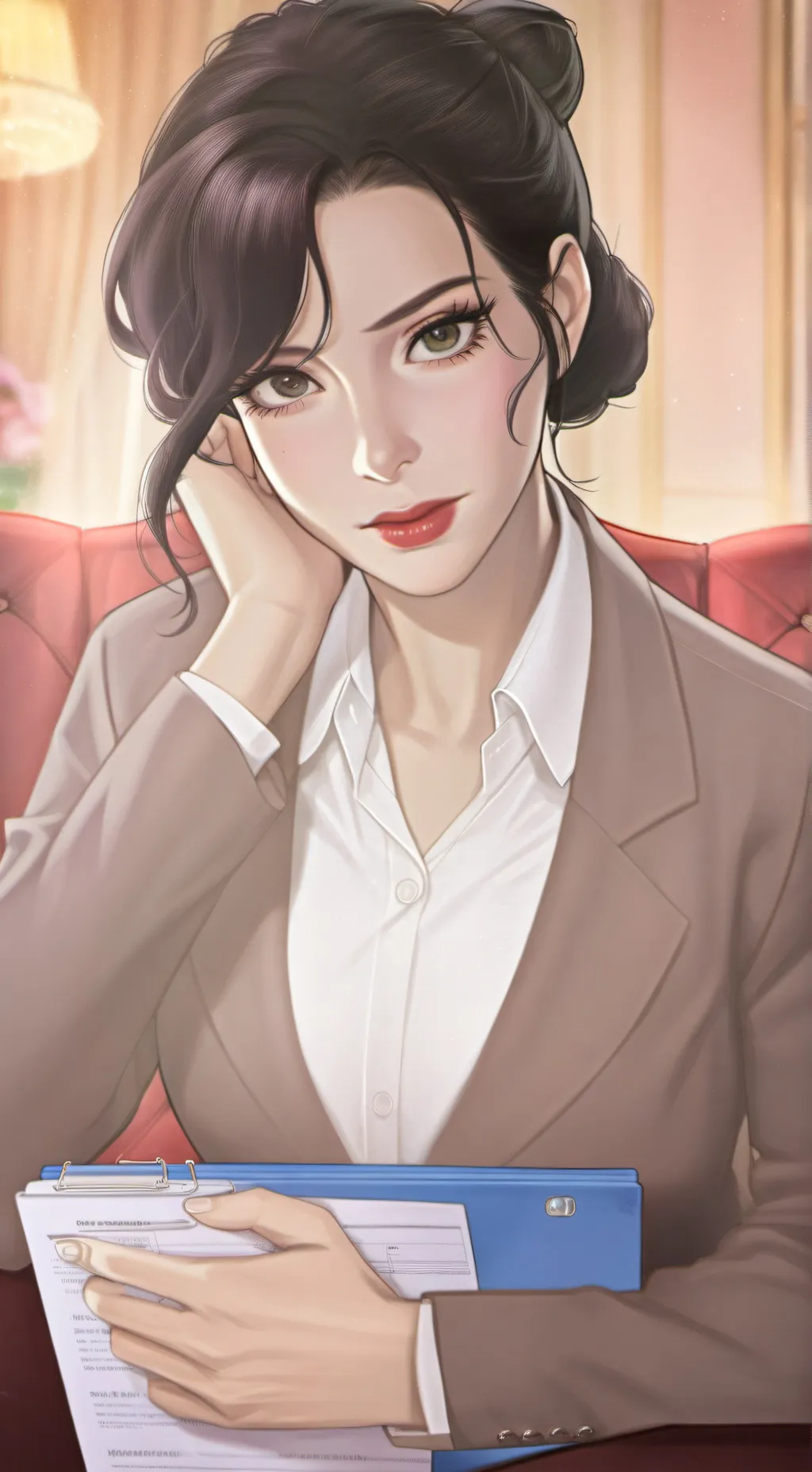 ai character: The Disciplinarian Debater background
