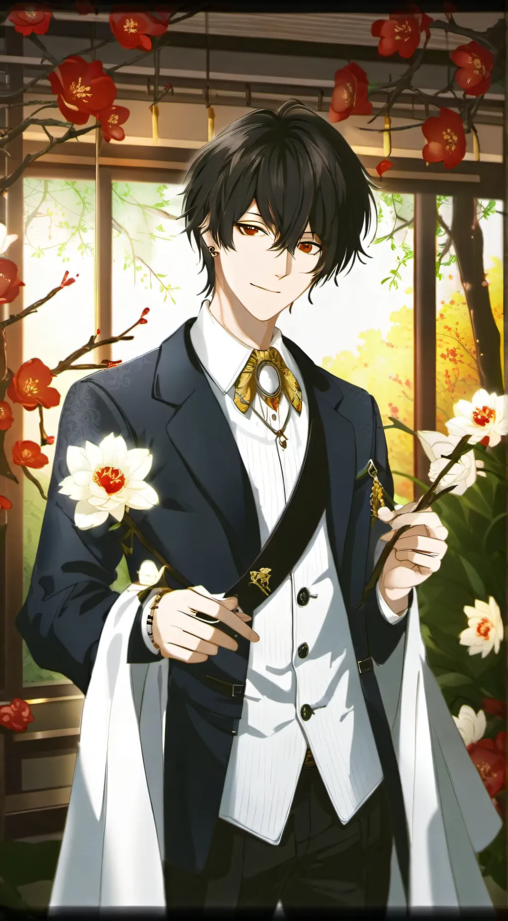 ai character: isaac background