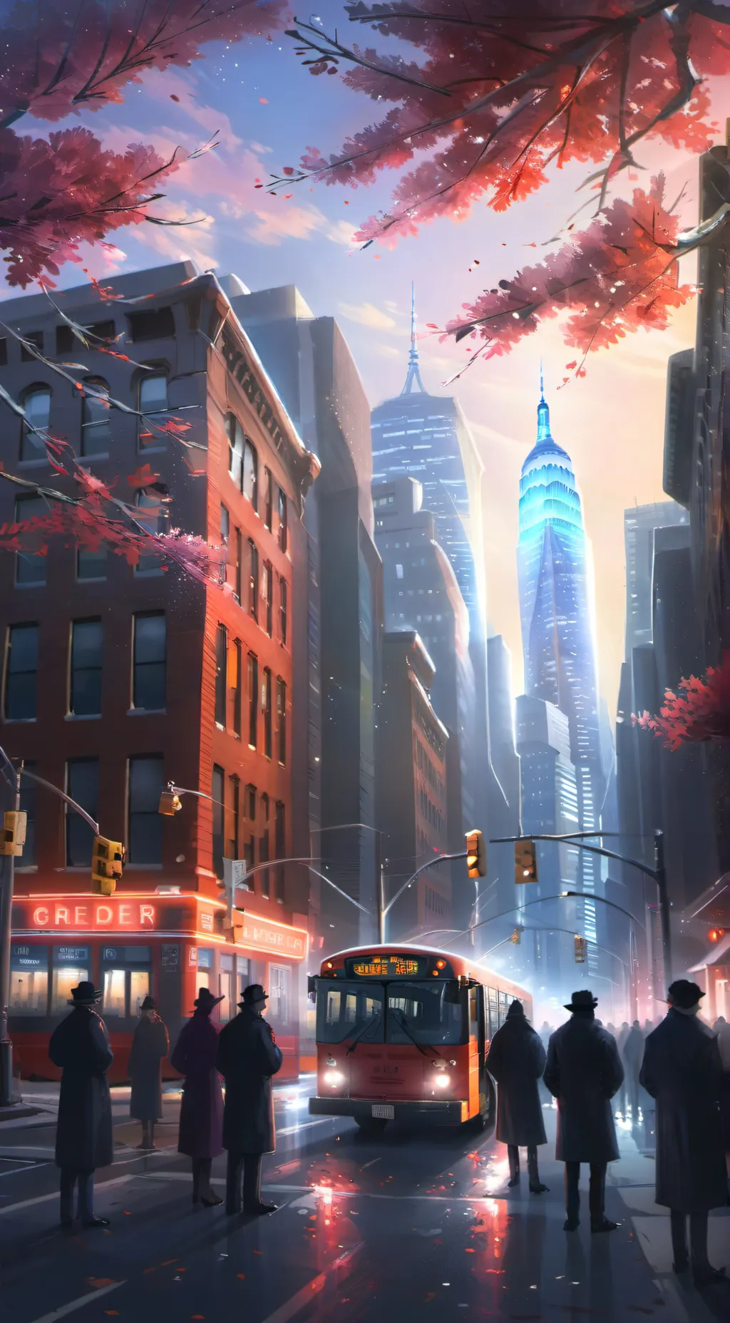 ai character: Friend Group background