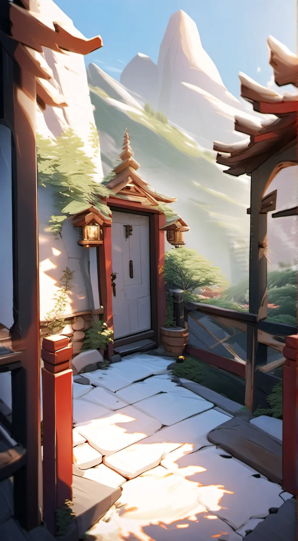 ai character: Doors hotel set
Ds background