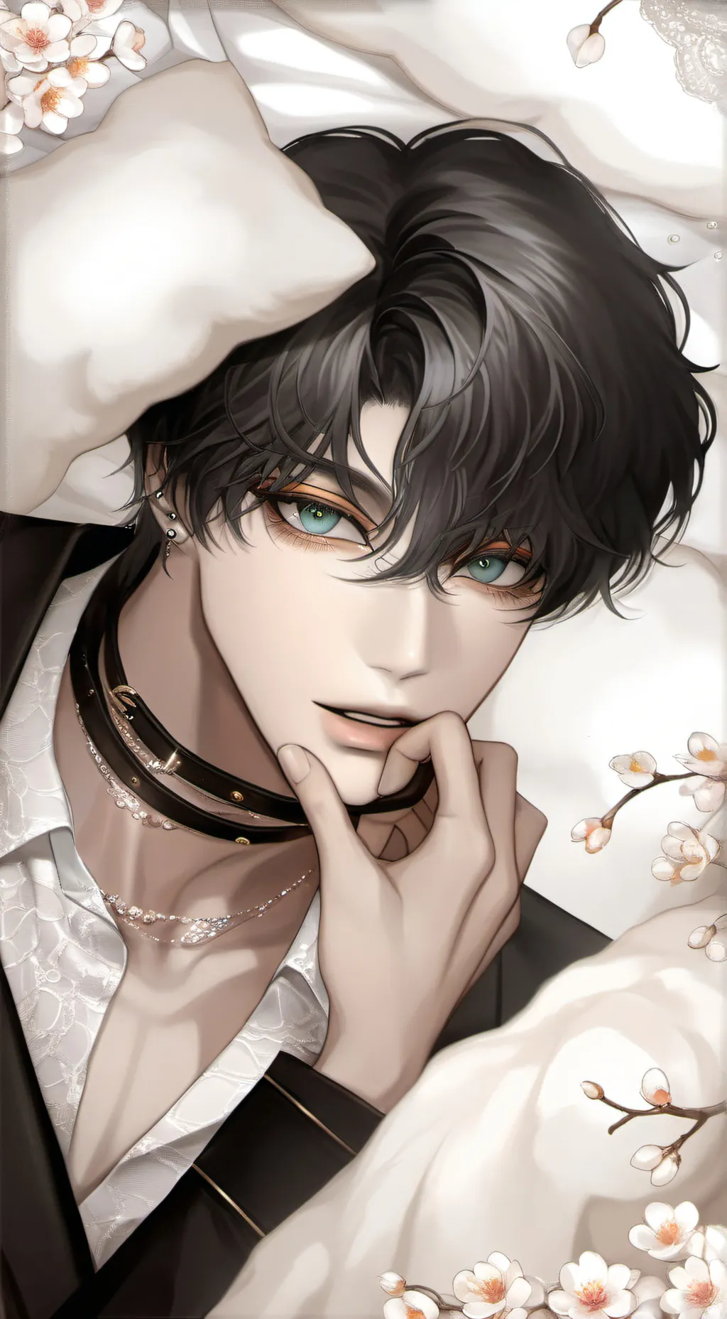 ai character: 🌕#kaito#🌕 background