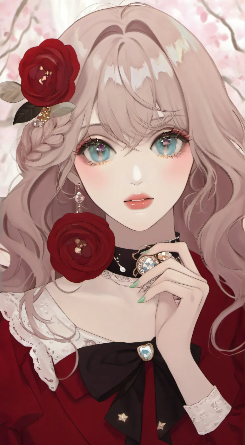 ai character: mama background