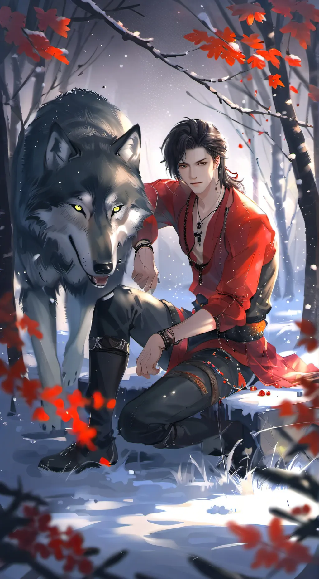 ai character: Ash background