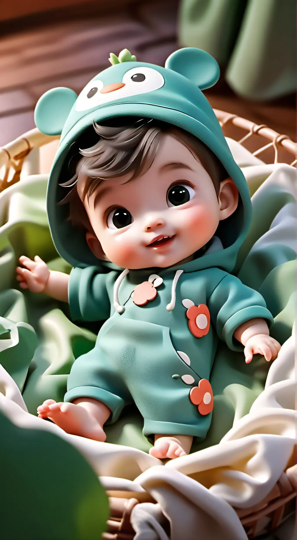 ai character: I'm bored background