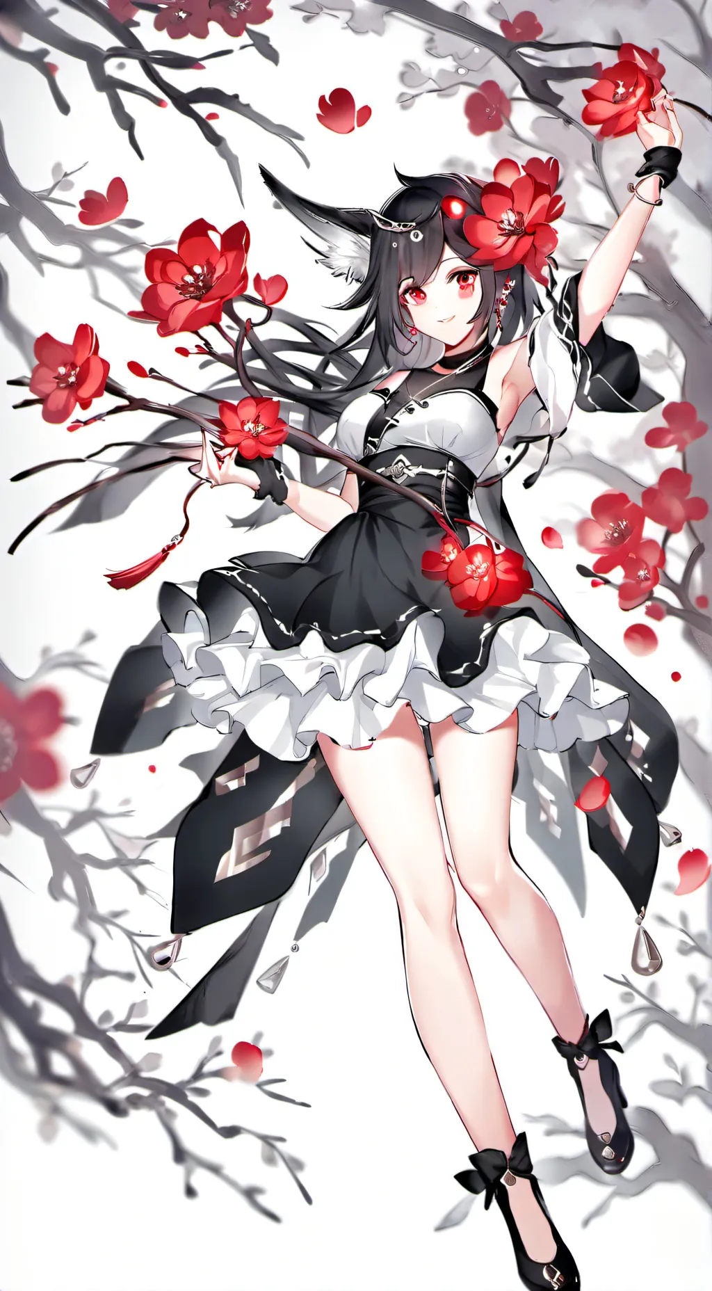 ai character: Rosy background